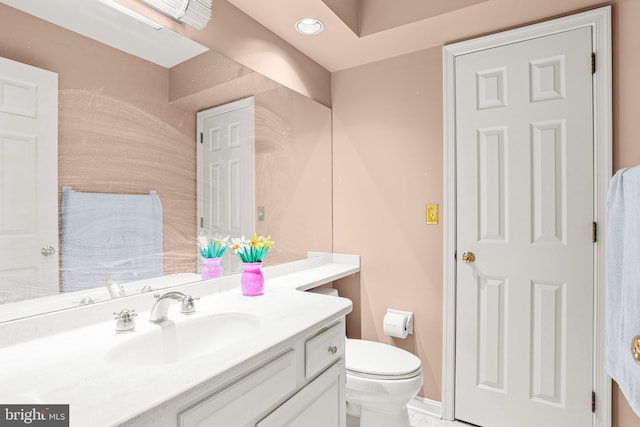 72 Leearden Rd, Hershey, PA 17033 - half bathroom with vanity and toilet
