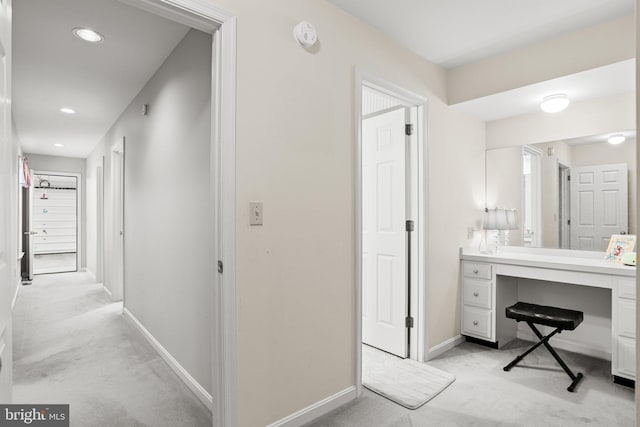 72 Leearden Rd, Hershey, PA 17033 - bathroom featuring baseboards, recessed lighting, and vanity