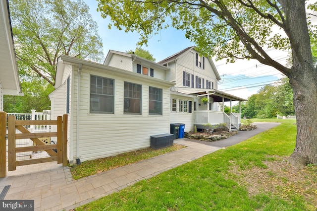 view of rear view of house