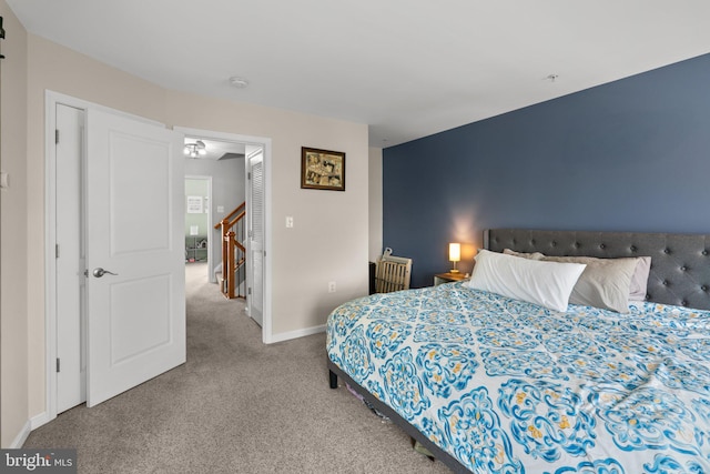 1338 Lowman St, Baltimore, MD 21230 - carpeted bedroom with baseboards