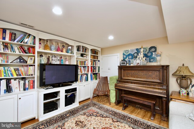 8931 Kiger St, Lorton, VA 22079 - sitting room with wood finished floors