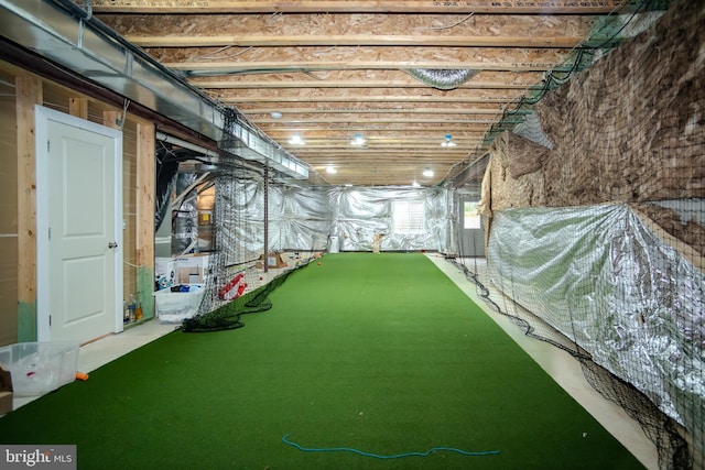 23883 Ebony Eyes Ct, Aldie, VA 20105 - view of unfinished basement