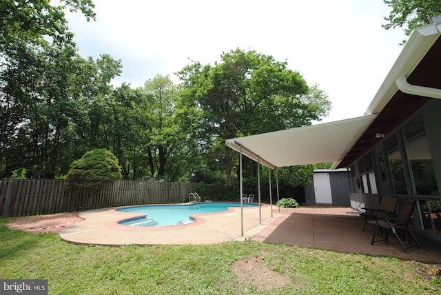 7807 Sycamore Dr, Falls Church, VA 22042 - view of pool featuring a patio area