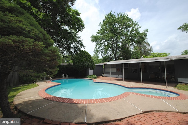 7807 Sycamore Dr, Falls Church, VA 22042 - view of pool featuring a patio area