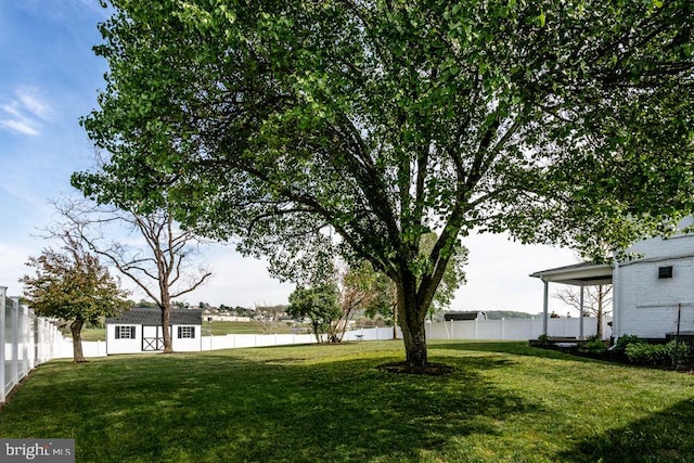 644 Early Dr, Broadway, VA 22815 - view of yard featuring an outbuilding and a water view