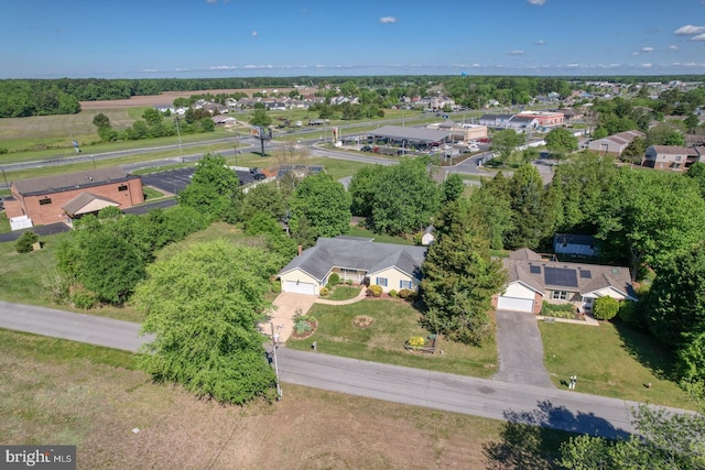 drone / aerial view