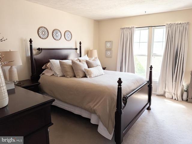 bedroom featuring carpet flooring