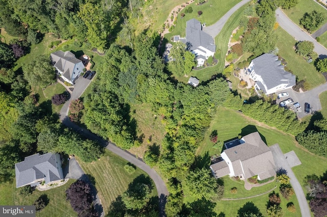 aerial overview of property's location