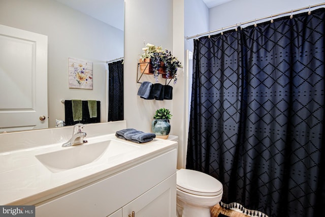 1143 Kayla Ln, Townsend, DE 19734 - full bath with toilet, vanity, and a shower with shower curtain