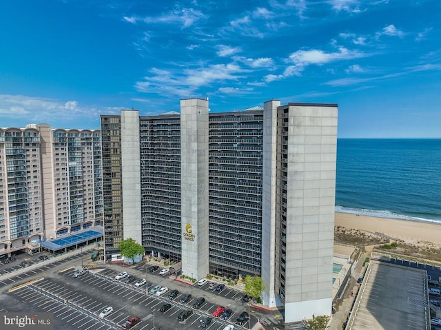 10900 Coastal Hwy Unit 805, Ocean City, MD 21842 - view of building exterior featuring view of water and beach