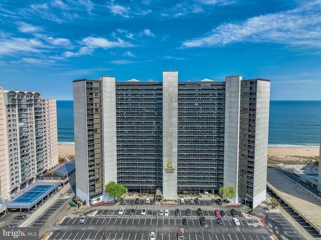 10900 Coastal Hwy Unit 805, Ocean City, MD 21842 - view of property with view of water and beach