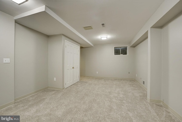 10013 Ormond Rd, Potomac, MD 20854 - finished below grade area featuring carpet flooring and baseboards