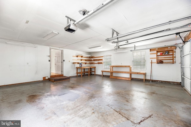 11874 Highview Cir, Lusby, MD 20657 - garage with a garage door opener