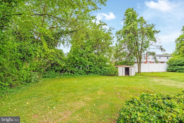 3531 Milford Mill Rd, Baltimore, MD 21244 - view of yard featuring a storage unit and an outbuilding