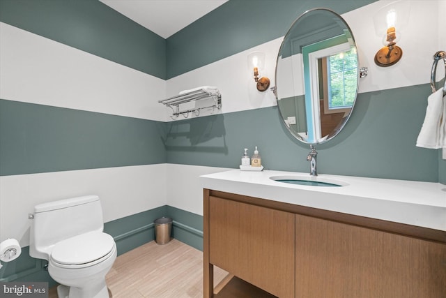 101 Greenspring Rd, Wilmington, DE 19807 - bathroom with vanity and wood finished floors