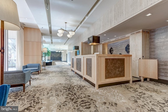 224-30 W Rittenhouse Unit 1108, Philadelphia, PA 19103 - welcome area featuring a chandelier