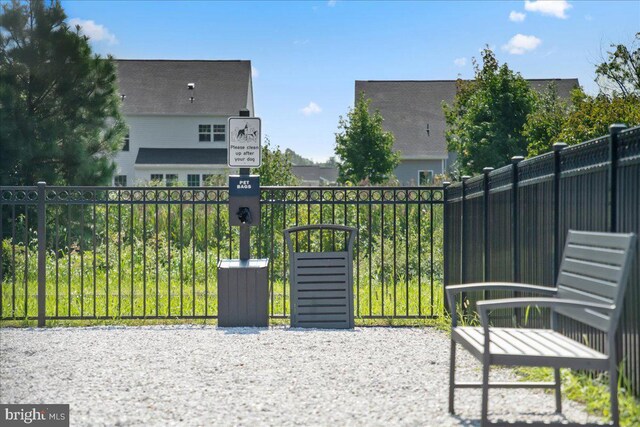 gate with fence