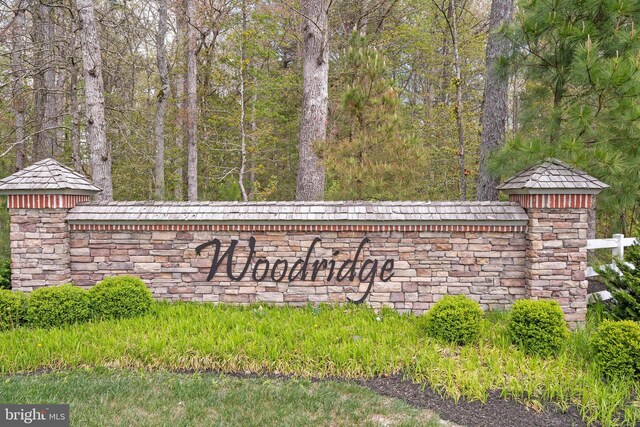 22378 Mahogany Rd, Milton, DE 19968 - view of community sign