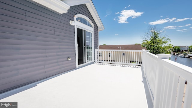 43 W Susquehanna Dr, Little Egg Harbor Twp, NJ 08087 - balcony with a water view