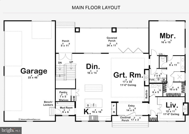 floor plan / room layout