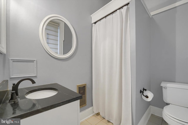 612 Old Rte 322, Spring Mills, PA 16875 - full bathroom with tile patterned floors, baseboards, and toilet