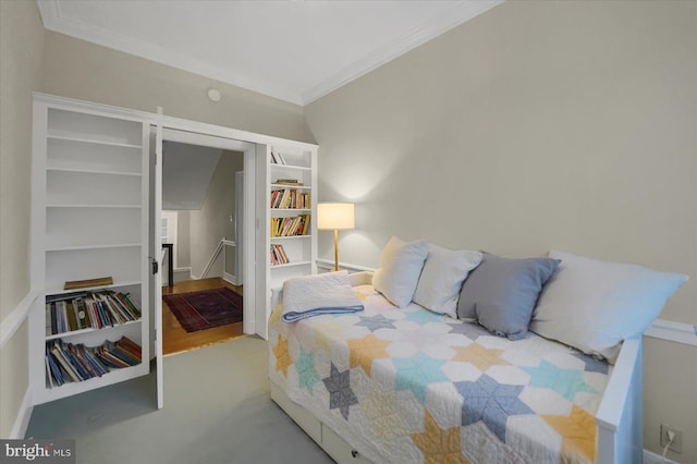 612 Old Rte 322, Spring Mills, PA 16875 - bedroom featuring ornamental molding and baseboards