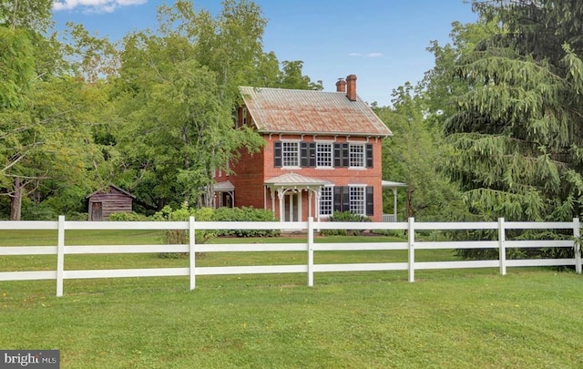 612 Old Rte 322, Spring Mills, PA 16875 - view of front of house featuring a chimney