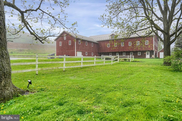 612 Old Rte 322, Spring Mills, PA 16875 - view of yard featuring a barn and an outdoor structure