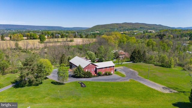 612 Old Rte 322, Spring Mills, PA 16875 - view from above of property featuring a mountainous background