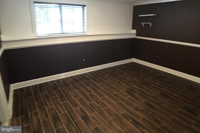 1918 Columbia Ave, Landover, MD 20785 - spare room featuring dark wood-type flooring and baseboards