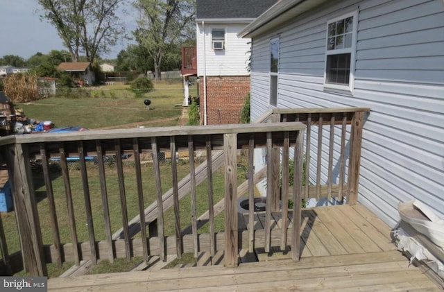 1918 Columbia Ave, Landover, MD 20785 - wooden terrace featuring a lawn