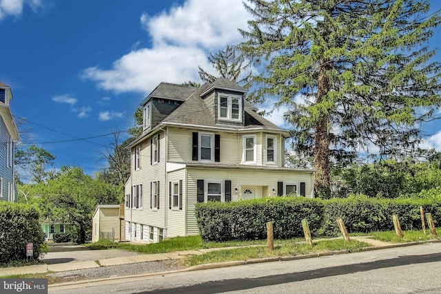 view of property exterior