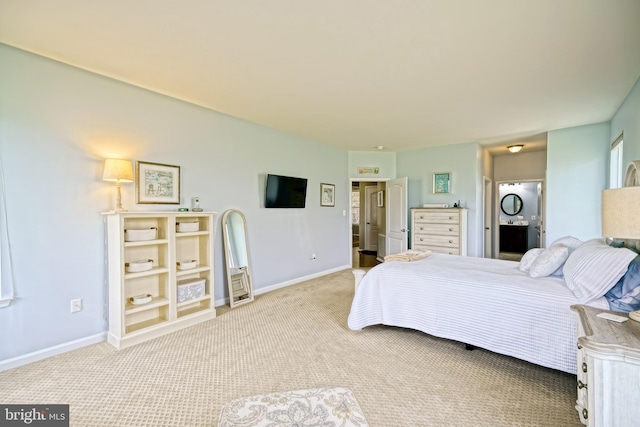 24928 Rivers Edge Rd, Millsboro, DE 19966 - bedroom with light carpet and connected bathroom