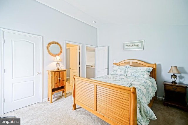 24928 Rivers Edge Rd, Millsboro, DE 19966 - carpeted bedroom featuring lofted ceiling