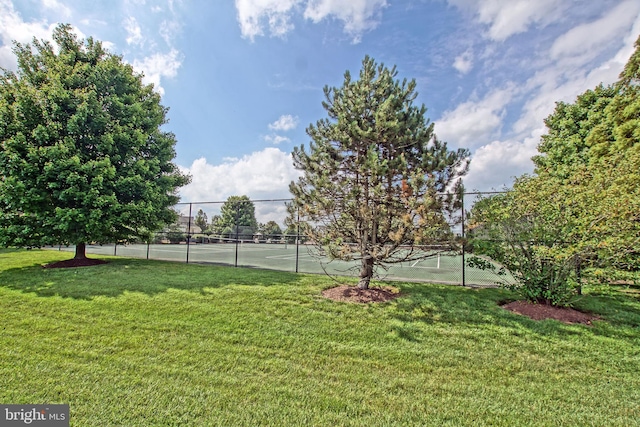 24928 Rivers Edge Rd, Millsboro, DE 19966 - view of yard with a tennis court