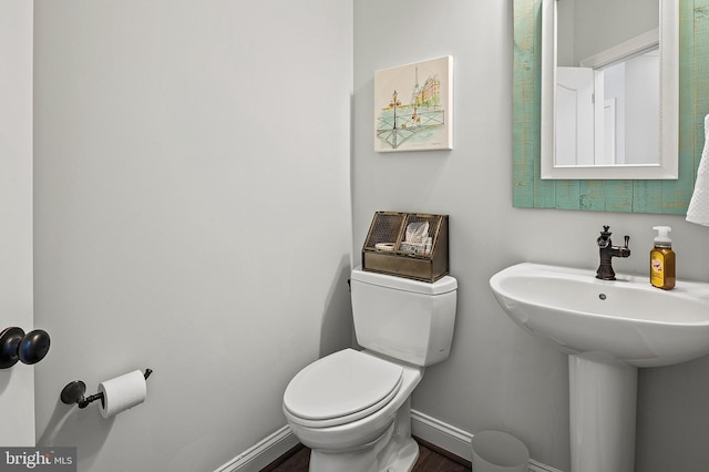 1760 Florence Rd, Mount Airy, MD 21771 - bathroom with baseboards and toilet