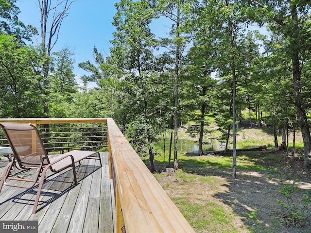 79 Whiskey Still Rd, Berkeley Springs, WV 25411 - view of wooden terrace
