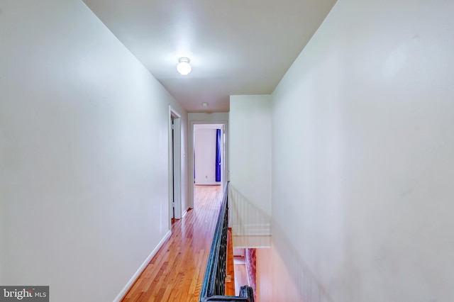 1307 Emerald St NE, Washington, DC 20002 - corridor featuring light wood finished floors and baseboards