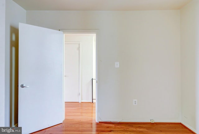 1307 Emerald St NE, Washington, DC 20002 - spare room featuring light wood-type flooring