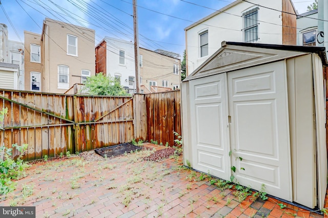 1307 Emerald St NE, Washington, DC 20002 - fenced backyard featuring a patio area and a residential view
