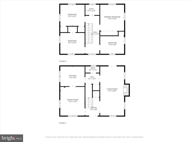 210 W 1st St, Front Royal, VA 22630 - property floor plan