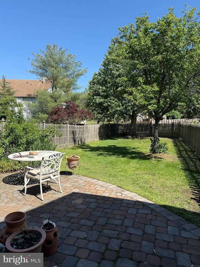 view of patio