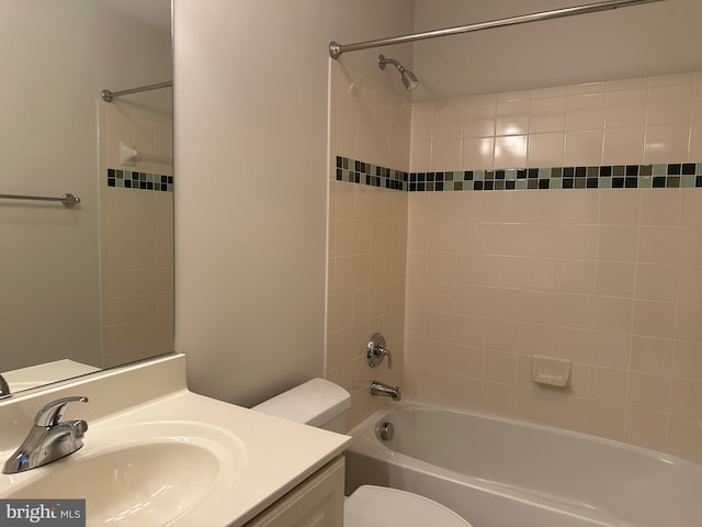93 Heron Ln, Occoquan, VA 22125 - full bath featuring toilet, shower / washtub combination, and vanity
