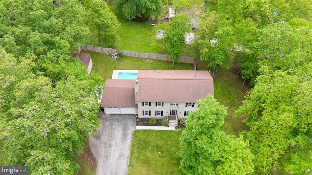 view of subject property