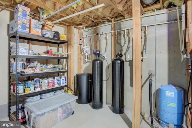 view of storage
