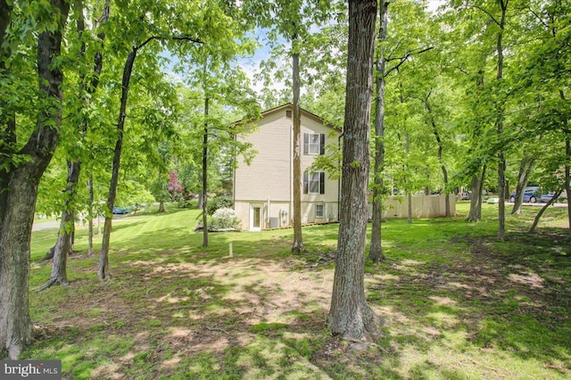 view of yard
