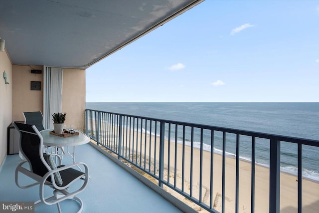 11000 Coastal Hwy Unit 1211, Ocean City, MD 21842 - balcony with view of water and beach