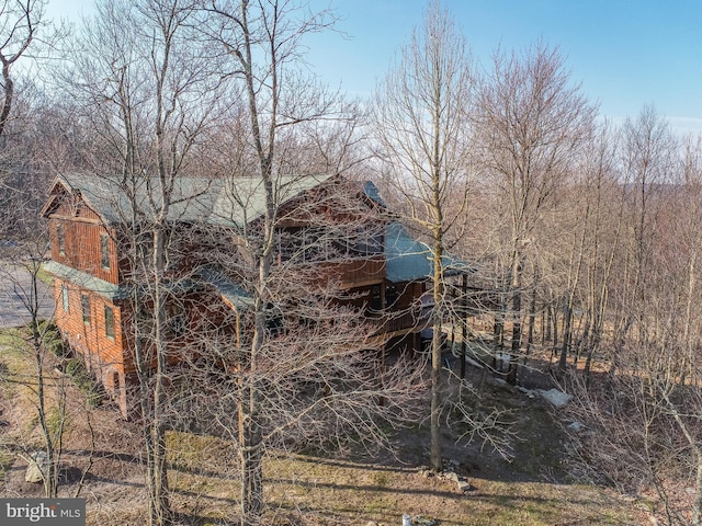view of home's exterior
