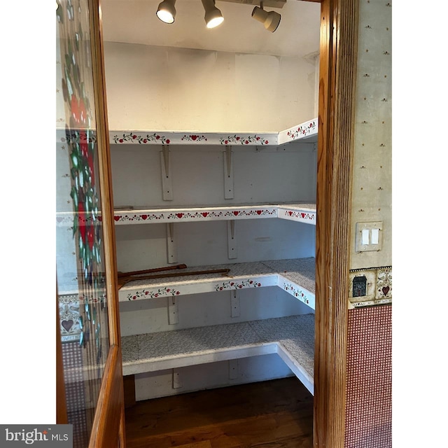 view of pantry