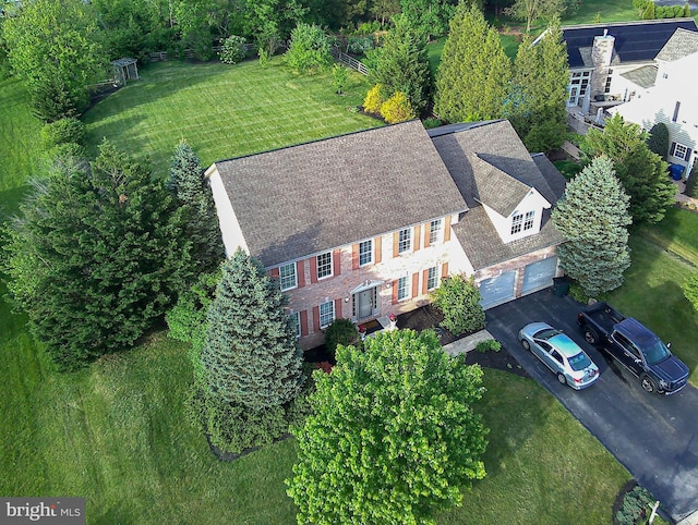aerial view